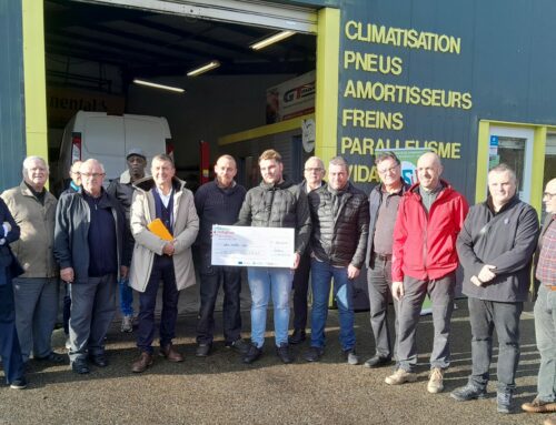 Remise de chèque pour GB Auto Services